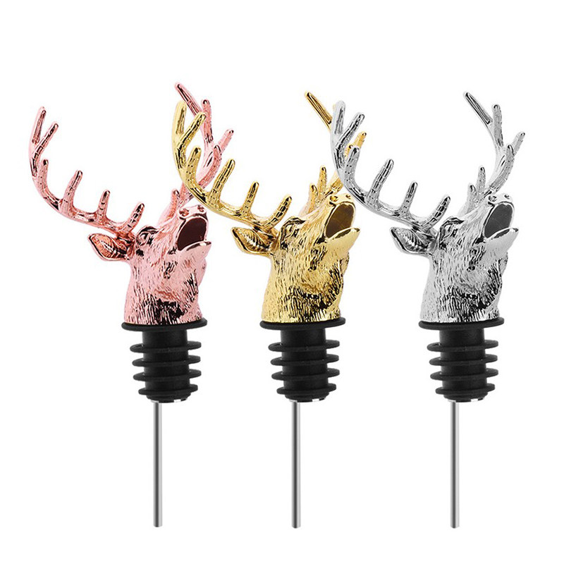 BR-WP20 Premium Design Animal Deer Wine Pourer